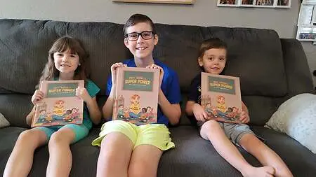 My grandkids are in this book.  What a legacy to leave them.  I'm so grateful!