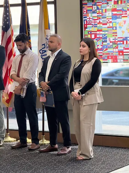 A moment that meant more to me than a photograph could capture. I was honored to stand alongside Dauphin County Commissioner Justin Douglas during the recognition of World Refugee Day in Pennsylvania a day dedicated to honoring the resilience, strength, and hopes of refugees around the world. As someone who once came to this country as a refugee and now has the privilege of serving other newcomers, standing there was a quiet reminder of how far life can take us and how important it is to keep opening doors for those beginning again.