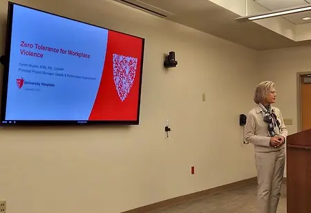 Presenting Workplace Violence at the UH Risk Management Day 10-6-2023