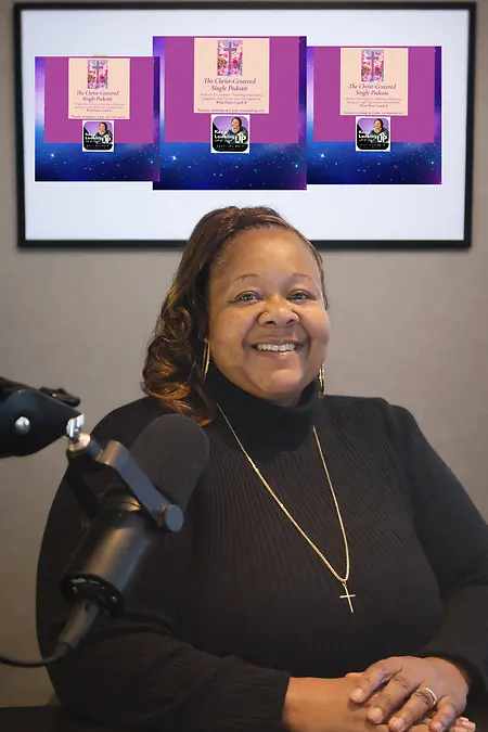 Teaching on my podcast show- The Christ-Centered Single Podcast 