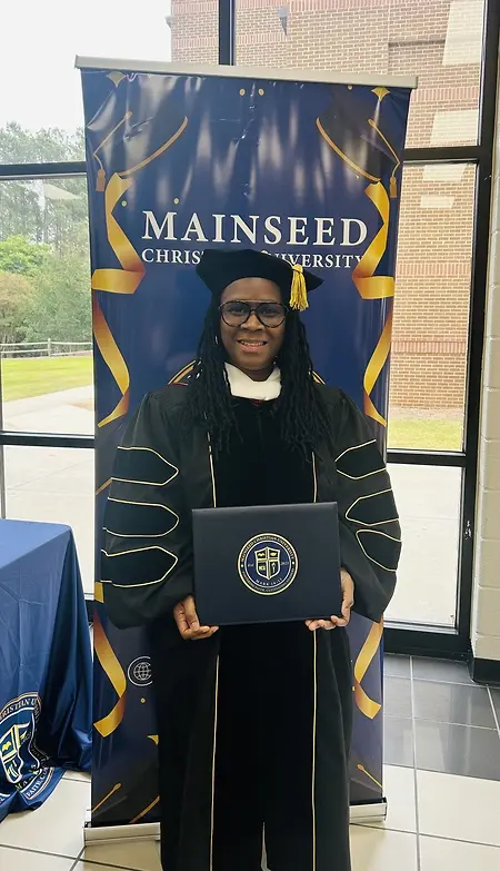 A defining moment in her journey, Dr. Bernice Johnson receives her Honorary Doctorate in Christian Leadership in May 2026; a reminder that every chapter, every challenge, and every step of faith can become part of a greater purpose.