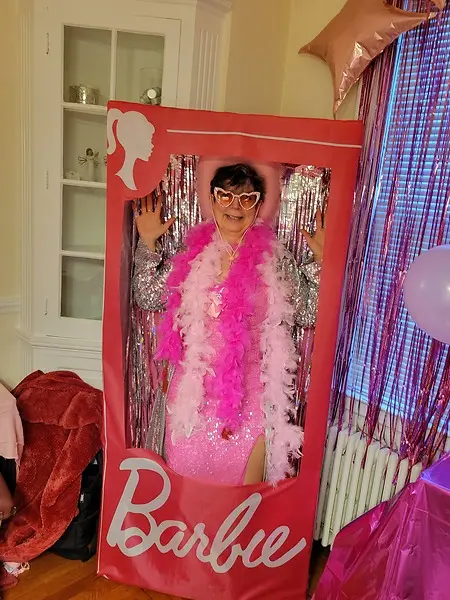 I had a Barbie party to celebrate my 62nd birthday and it was - hands down - the FUNNEST night of my life!
