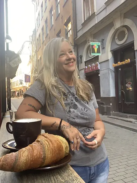Perusing the streets of old-town Stockholm during a recent weeklong work trip — my first time in Europe.