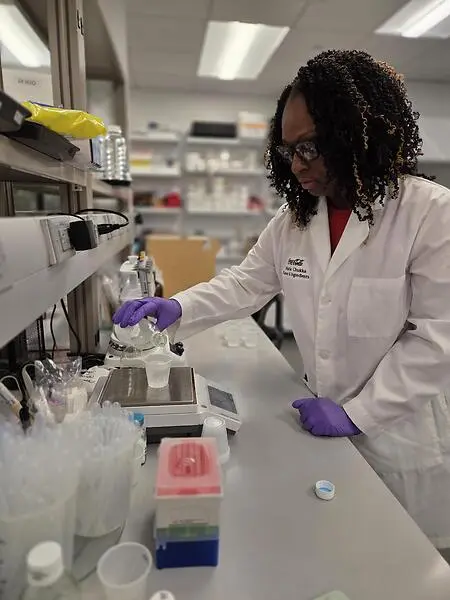 Working at my bench on a typical day in the lab.. I have so many days where I can innovate and days where I'm doing more mundane work, but I love every second of it