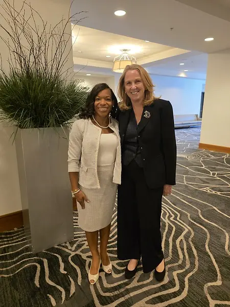 The Houston Local Taxpayer Advocate - Keisha Anderson meeting with the National Taxpayer Advocate - Erin Collins