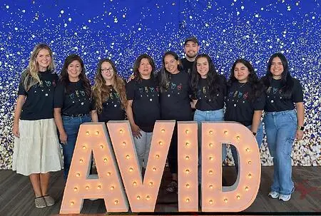The AVID site team at the AVID Summer Institute in San Antonio. 
