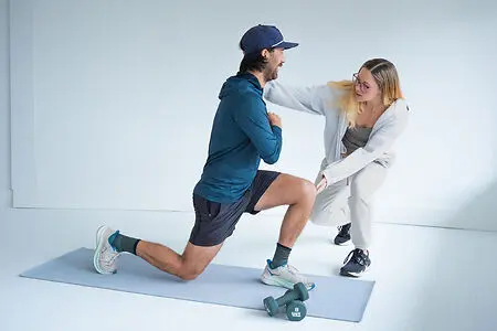 This is a picture from a photoshoot back in 2025. I was very pleased with this shoot, because it helped bring to life the kind of energy I bring as a trainer. I am hands on while making my clients feel cared for and safe. A client at the time was also the photographer, and it was fun to work with people I had trained separately in the same shoot. I am so grateful to her and the content she delivered which has been invaluable in advertising my business.