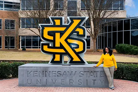 One of my biggest milestones is graduating from Kennesaw State University whilst still working a full-time job and also starting my business while in school as well!