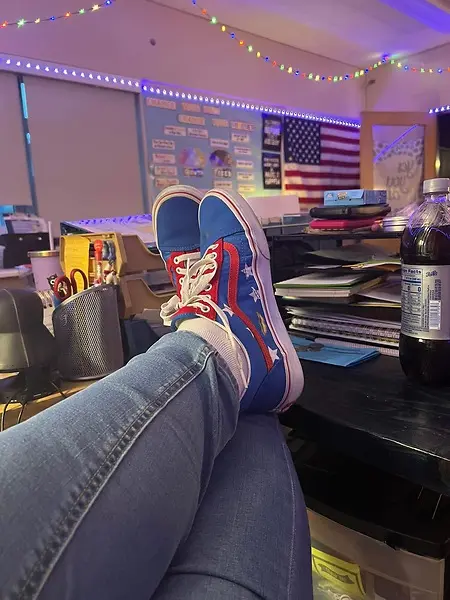 Sometimes the greatest success or milestone moment shows up as simply kicking your feet up after surviving another hectic week in the classroom.