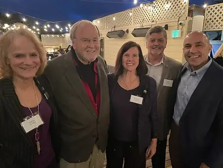With CAR leader Marion Proffitt, Congressman Sam Farr, NAR leader Robert Bailey, Congressman Jimmy Panetta