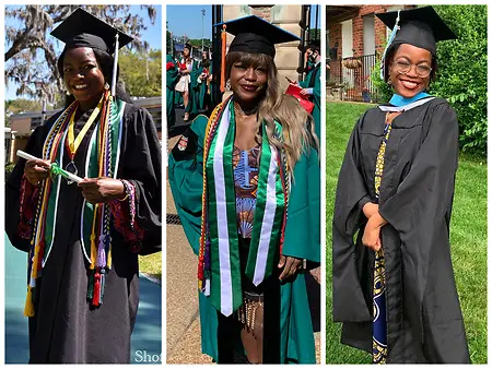 Getting all my degrees is one of my greatest accomplishments 
