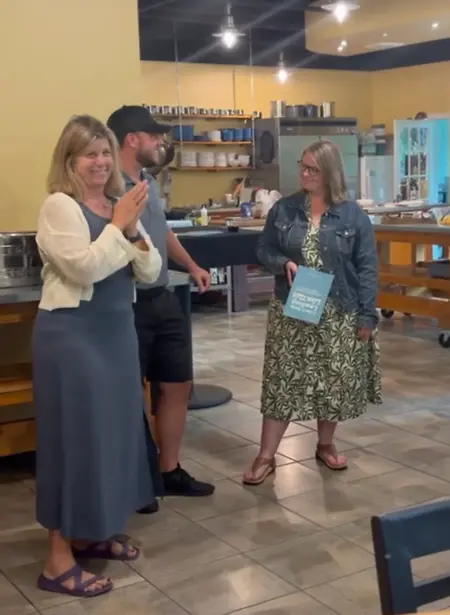 I did it! "I Can't Keep Leading Like This" is officially published and my business partner and friends couldn't help but embarrass me with their surprise, kind speeches at my launch party. 