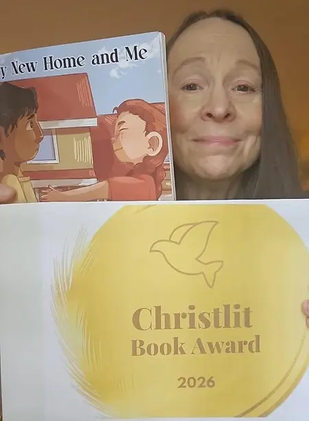 "My New Home and Me" by Holly Seaver, winner of the 2026 Christlit Book Award