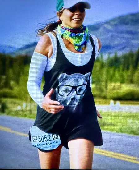 Hold your dreams sacred and with tenacity! This is my first 10K at 57, and a lifelong dream to be more specifically a trail runner. And they say things come when they’re meant to….We did not discover my 7 mm leg length discrepancy until that year, however, the solution to balance my hips, was a C2 cork lift for $3.50! The following year I was able to take 40 seconds off of each mile! And today my favorite time spent is with a three hour Rocky Mountain paddleboard on a massive lake, followed by a 4 mile trail run around a tiny lake. I ice my legs and thighs in the cold, cold water while eating lunch, staring at the mountains💜〽️✨