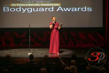 I was honored to be a speaker and presenter at a local awards show that recognizes and honors bodyguards who serve and protect various politicians and celebrities.  