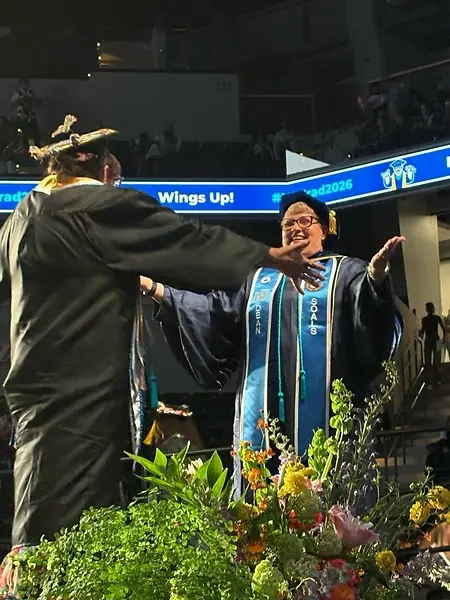 This is the best part of the work I am so fortunate to do. Every student who crosses that stage brings a whole story with them: the work, the sacrifice, the people who cheered them on, and all the ANDs they carried along the way. Getting to celebrate that moment with them is an extraordinary privilege.