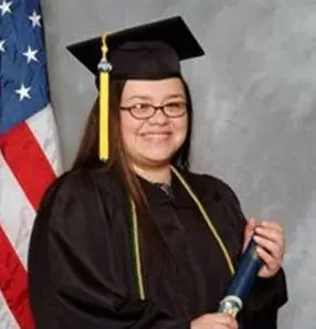A single mother to 3 year old twins, 1st generation college student, involved barriers, Maria G. Salinas earned her Bachelors in Health Education December 2006 and then earned her Masters in 2012 from the University of Michigan-Flint. 
