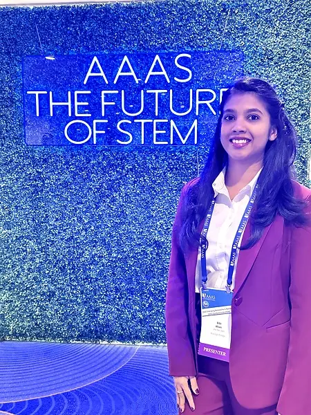 2025 Emerging Researchers National Conference in STEM hosted in Atlanta, Georgia representing New York's only graduate student in Chemical Sciences, Sub-discipline: Physical. 