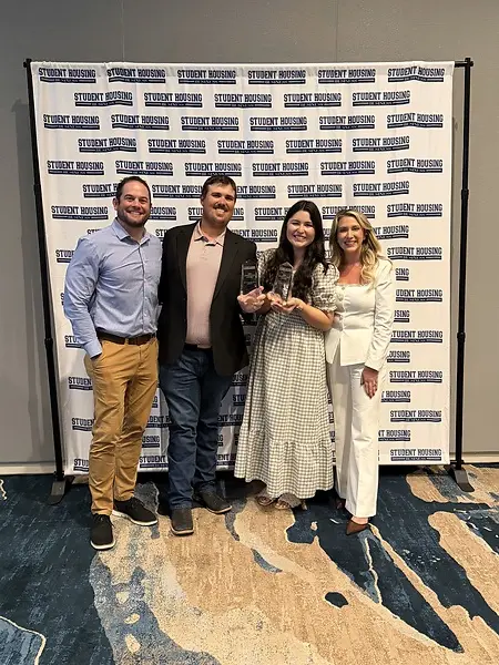 IRIS won two Innovator Awards for mobile wallet innovation at the 2026 Student Housing Business conference.
