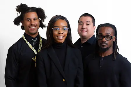 Thanks to the support of ACE program, we were able to have professional photos taken and this was some of our growing team. 