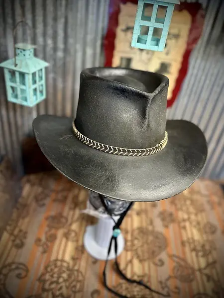 This hat was a very special build. The man it was built for is not much for new people & he knew he didn’t want a hat like any other. He reached out after seeing my work & in his words, he says “I heard you were the best”. I assured him he was in good hands. He went from quiet & reserved to being a believer. He was so happy when that hat fit him so perfectly. It made me smile knowing I had made that happen, I made him genuinely happy. About a month later he came back for a cream one with custom artwork. Now he’s part of my Lids 2 Drip family & he has nominated it my duty to ensure when he leaves this earth, that his hats are in the casket with him. To know my clients trust me with such personal pieces of their lives is something I can’t explain with words. The closest I can come is by saying I am truly honored. 