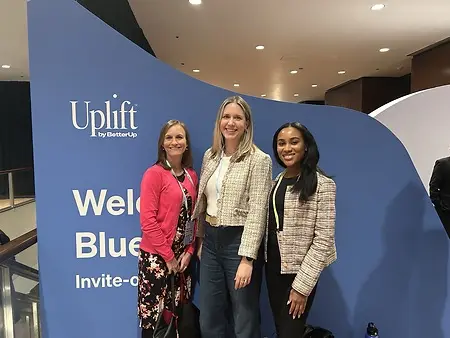 Attending the Uplift Conference through a new executive coaching vendor partner, BetterUp, which I was able to bring onboard at the Federal Reserve Bank of Atlanta to scale coaching.
