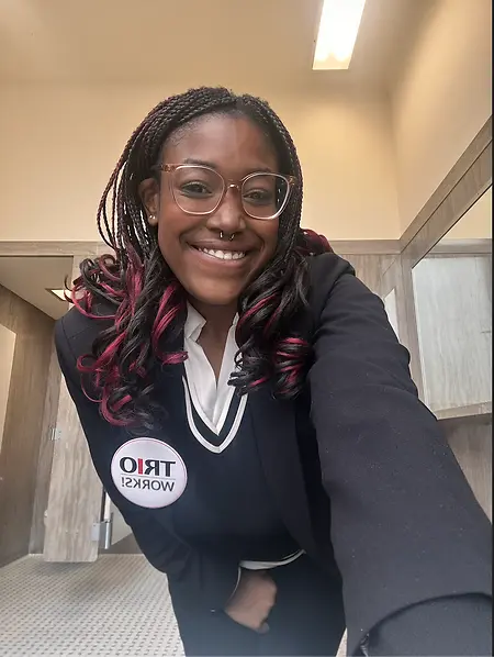 First time campaigning for TRiO, a federally funded educational program on Capitol Hill in DC. It was my first time meeting congresswomen, men, and other representatives!