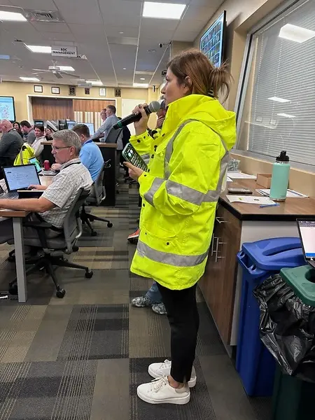 During Hurricane Milton in October 2024 I was activated and reported to the Emergency Operations Center where I served as Lead of the Joint Information Center team and Advisement to our Unified Command team.