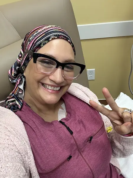 My last day of Chemo!