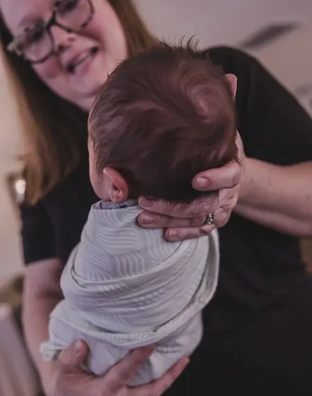 In-home postpartum support and education unfolds naturally!
