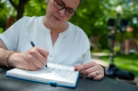 Life is full of twists and turns, and there is opportunity to find inspiration in any situation. I always keep my notebook nearby so that I can jot down thoughts and ideas that might be inspiration to others or future-me.