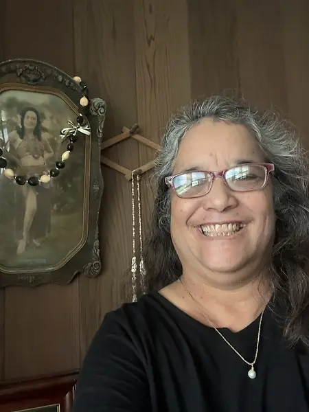 My grandmother and I in the photo. My grandmother was a professional hula dancer. I learned Hawaiian language and hula from her when I was five years old. She’s my inspiration to become a Hawaiian language educator. Thanks, Nana.