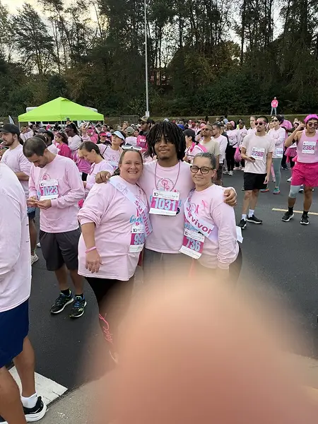 Surviving breast cancer and all the struggles with my son and sister by my side! Best support group I could of ever asked for!