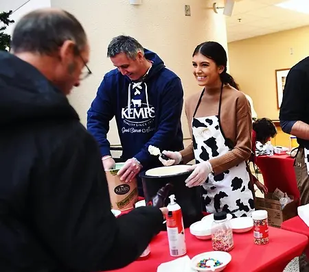 Community isn’t something you find. It’s something you build, one act of kindness at a time. 
Volunteering has always been a passion of mine because it brings people together in the simplest ways. A sundae bar, a few sprinkles, and a lot of laughs can make someone’s day, and it always makes mine too. Thankful for the chance to spend time giving back alongside such great people. 