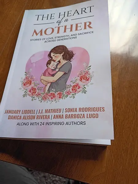 I'm one of the 28 published authors in this book, on Amazon. It's called "The Heart Of A Mother". This was my first anthology.