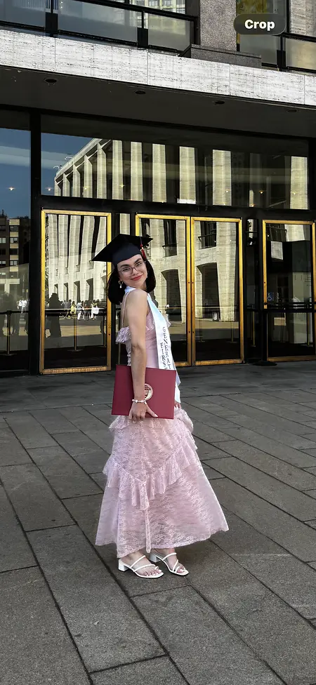 Graduating with my Bachelor of Business Administration in the Business of Fashion