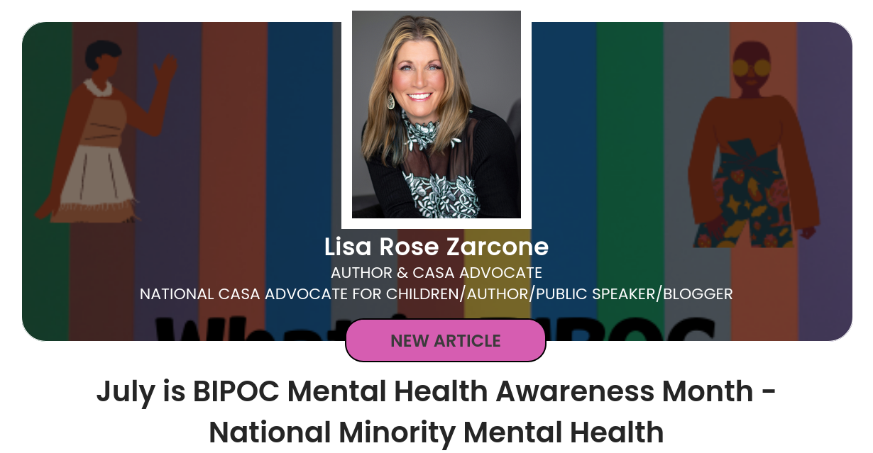 July is BIPOC Mental Health Awareness Month - National Minority Mental ...