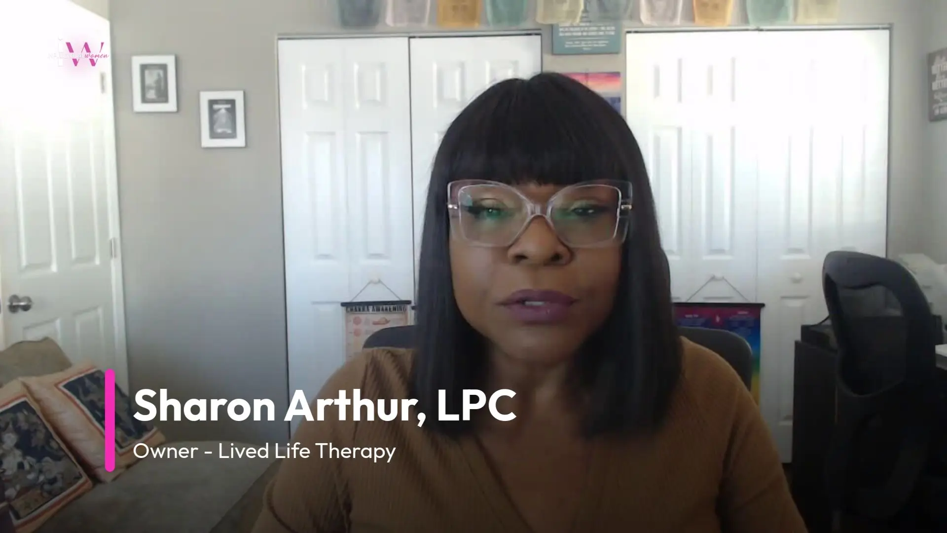 Sharon Arthur, LPC for Bold. Brilliant. Unstoppable. — video poster