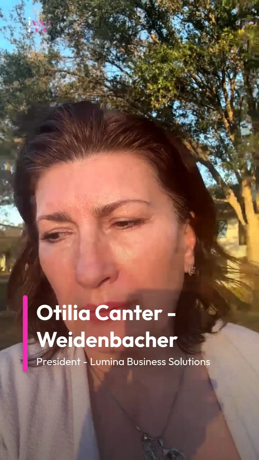 Otilia Canter - Weidenbacher for Bold. Brilliant. Unstoppable. — video poster