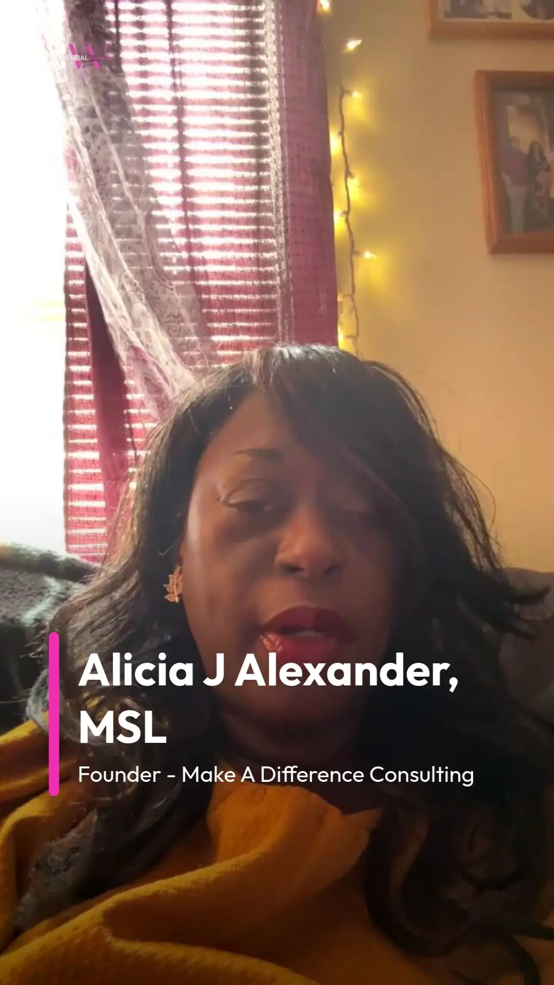 Alicia J Alexander, MSL for Bold. Brilliant. Unstoppable. — video poster