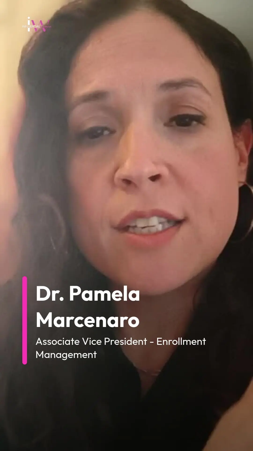 Dr. Pamela Marcenaro  for Bold. Brilliant. Unstoppable. — video poster