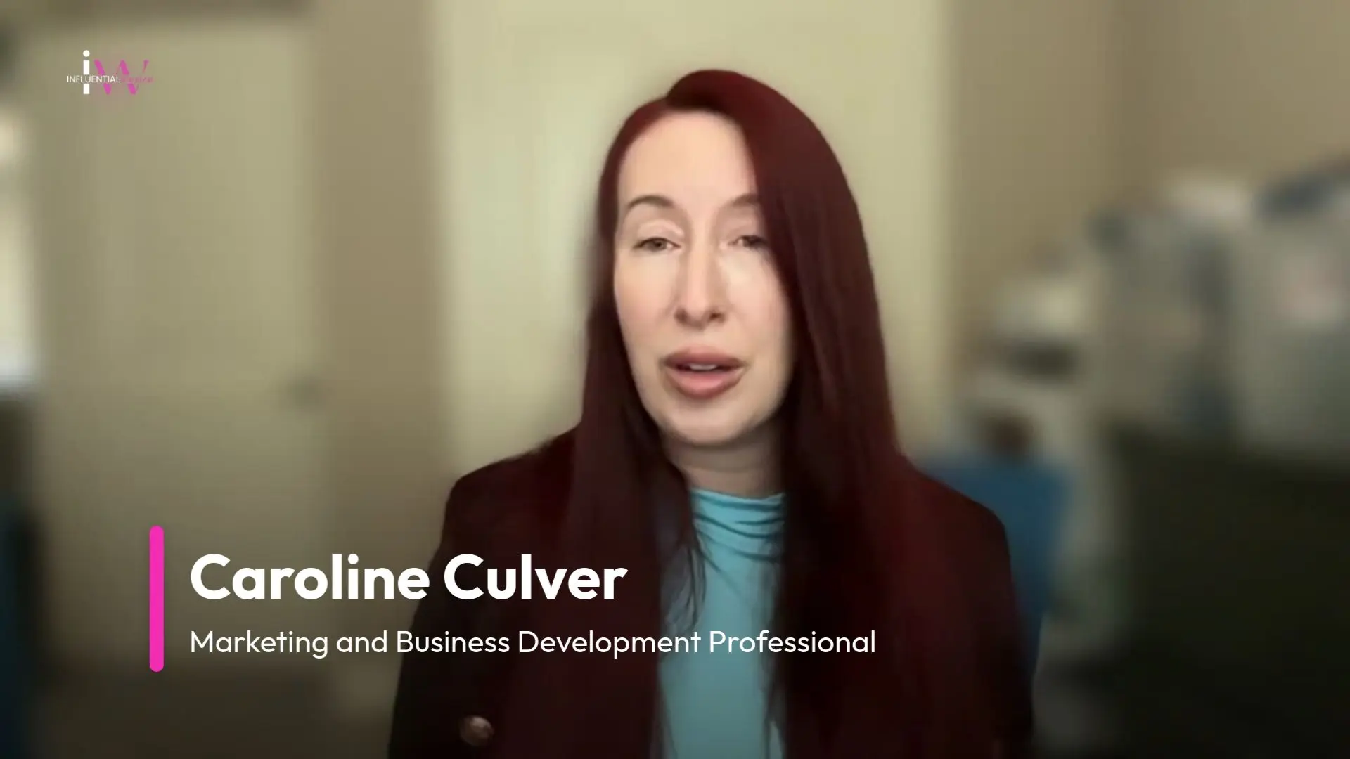 Caroline Culver for Bold. Brilliant. Unstoppable. — video poster