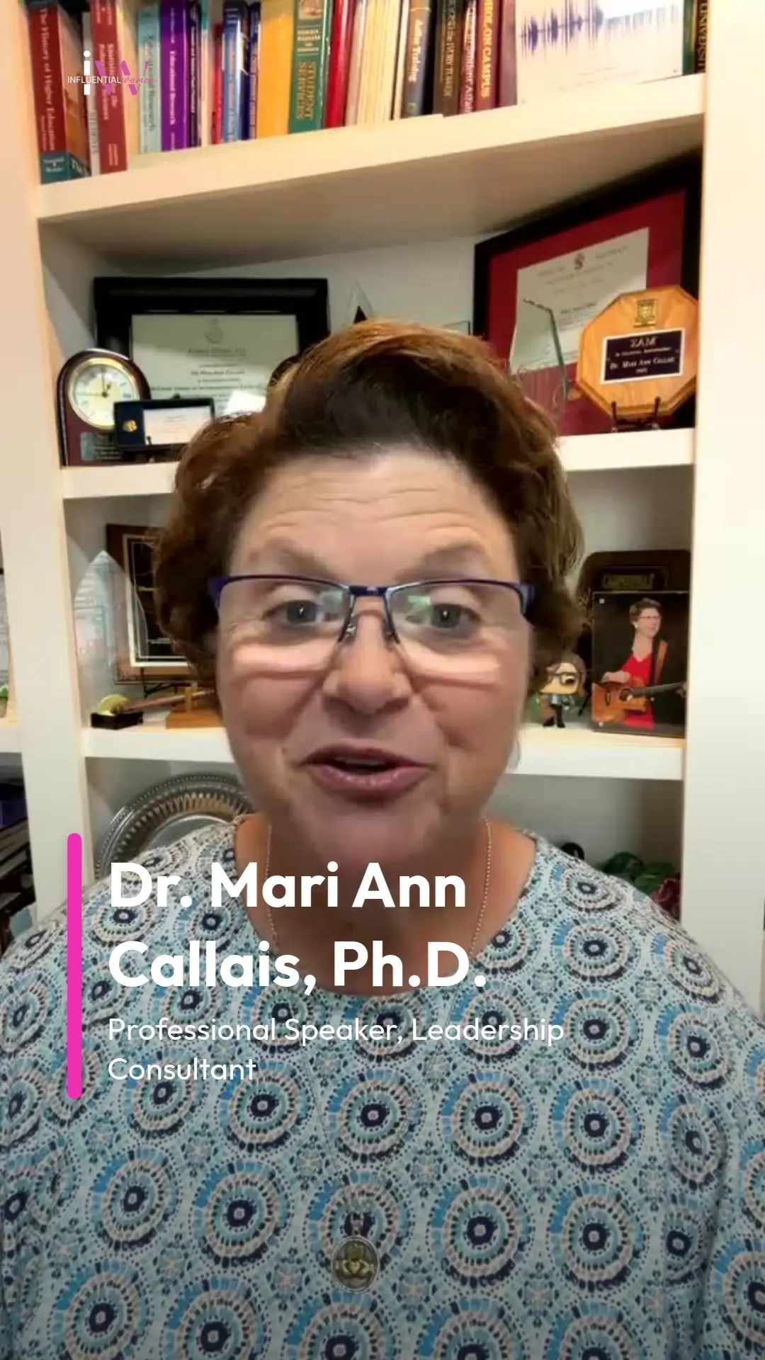 Dr. Mari Ann Callais for Bold. Brilliant. Unstoppable. — video poster