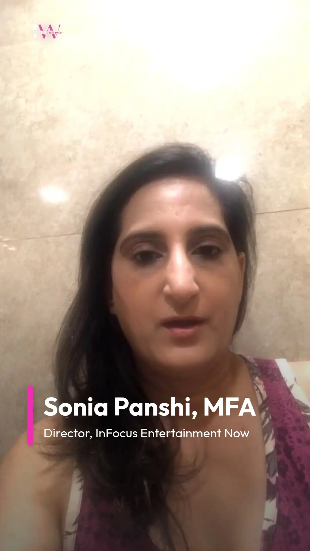 Sonia panshi  for Wisdom Worth Sharing — video poster