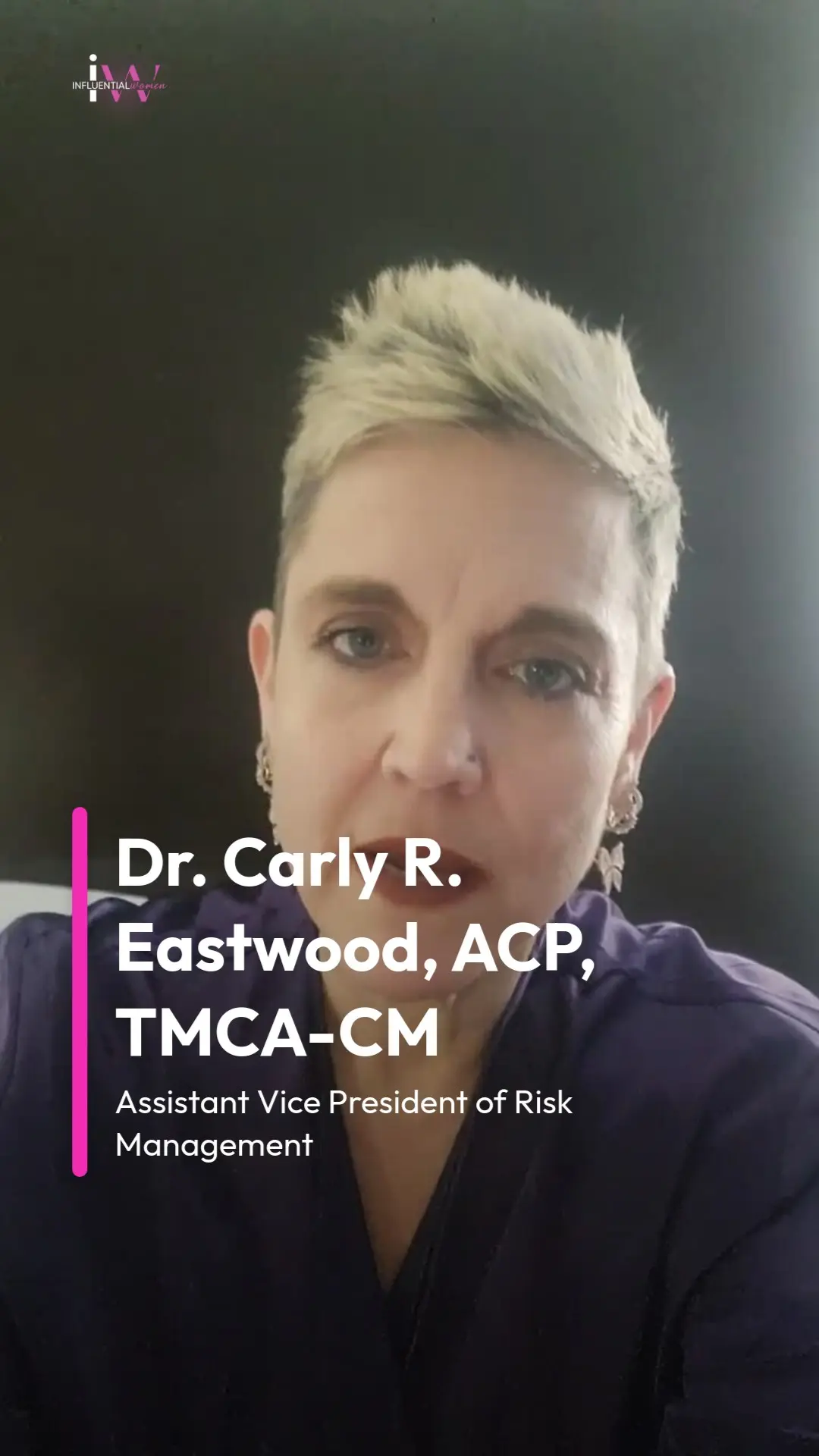 Dr. Carly R. Eastwood, ACP, TMCA-CM for Bold. Brilliant. Unstoppable. — video poster