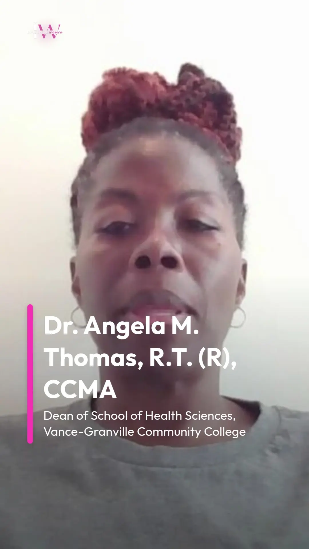 Dr. Angela M. Thomas for Wisdom Worth Sharing — video poster