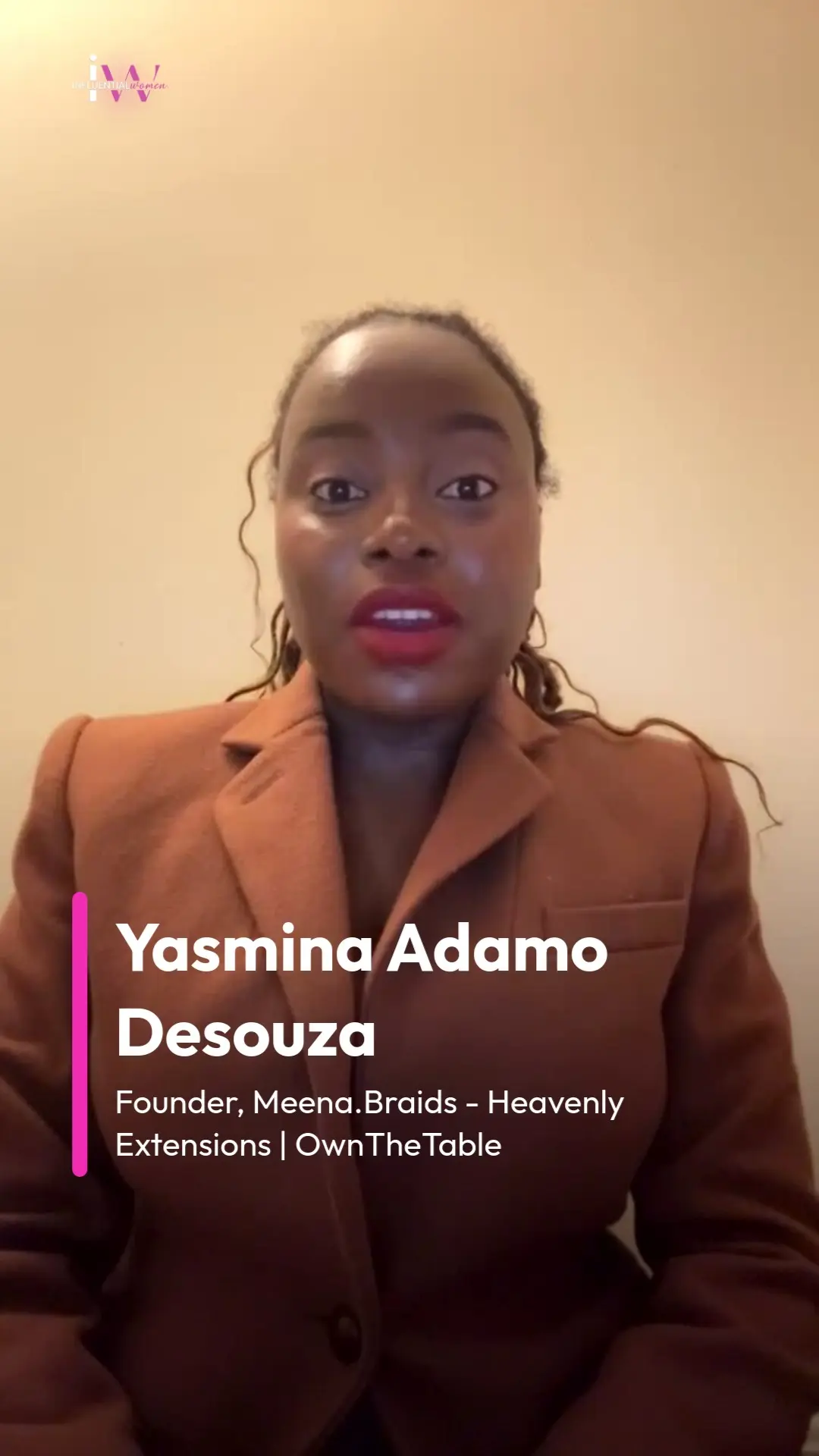 Yasmina Adamo Desouza  for Bold. Brilliant. Unstoppable. — video poster