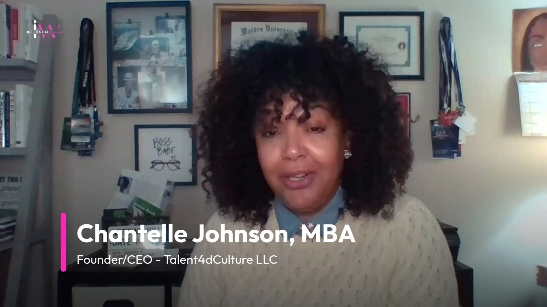 Chantelle Johnson, MBA for Bold. Brilliant. Unstoppable. — video poster