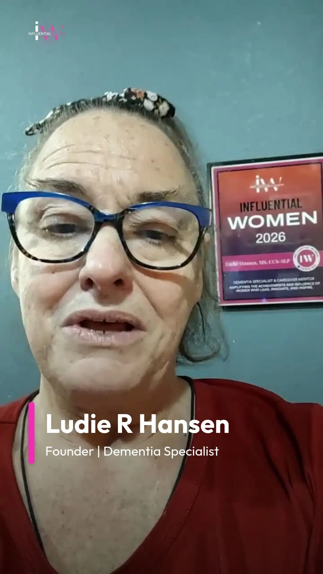 Ludie R Hansen for Bold. Brilliant. Unstoppable. — video poster