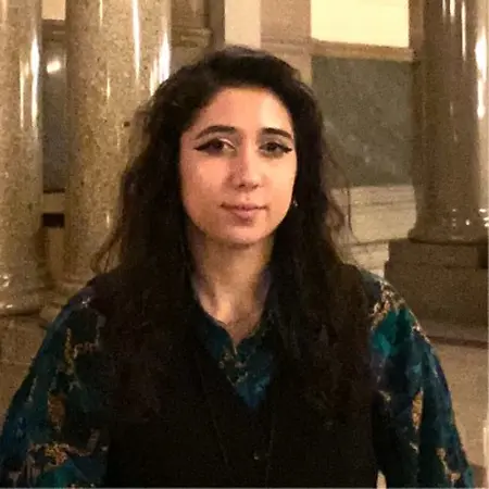 Zahra Khan, Intelligence Analyst Intern on Influential Women